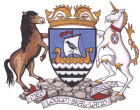 Escudo actual de Islas Sheatland