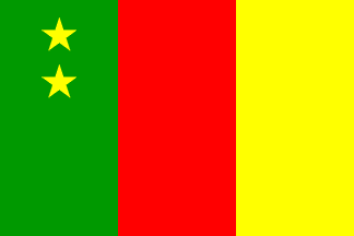 Antigua bandera de Camerún