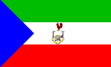 Antigua bandera de Guinea Ecuatorial