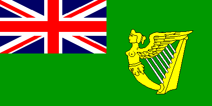 Antigua bandera de Irlanda