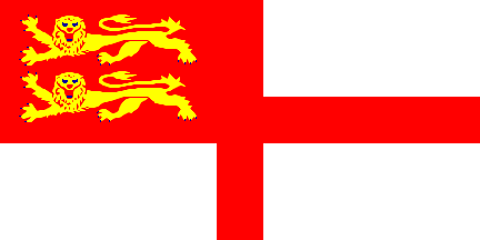 Antigua bandera de Isla de Sark