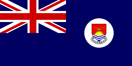 Antigua bandera de Kiribati
