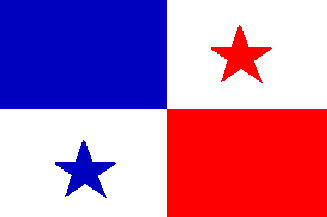 Antigua bandera de Panamá