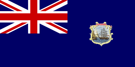 Antigua bandera de Santa Helena