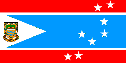 Antigua bandera de Tuvalu
