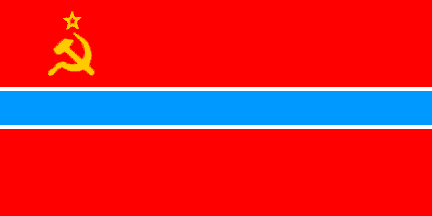 Antigua bandera de Uzbequistán