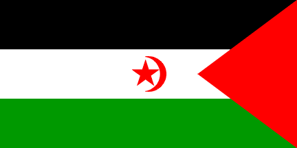 Antigua bandera de Sahara occidental