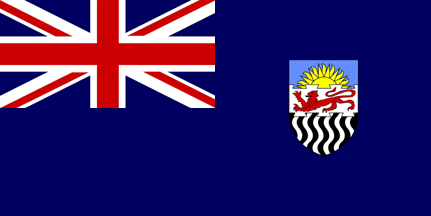 Antigua bandera de Zambia