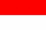 bandera actual de Indonesia