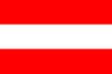 Bandera actual de Austria