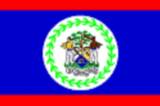 Bandera actual de Belize
