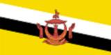 Bandera actual de Brunei