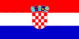 Bandera actual de Croacia