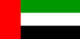 Bandera actual de Emiratos Arabes Unidos