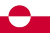 Bandera actual de Groenlandia