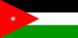 Bandera actual de Jordania