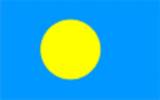 Bandera actual de Palau