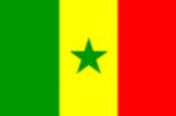 Bandera actual de Senegal