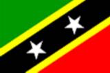Bandera actual de St. Kitts y Nevis