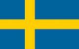 Bandera actual de Suecia