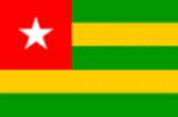 Bandera actual de Togo