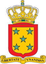 Escudo actual de Antillas Holandesas