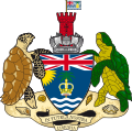 Escudo actual de Territorio Británico del Océano Índico
