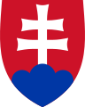 Escudo actual de Eslovaquia