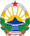 Escudo actual de Macedonia (FYROM)