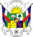 Escudo actual de República Centro Africana