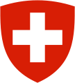 Escudo actual de Suiza