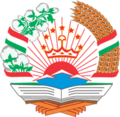 Escudo actual de Tadjikistan