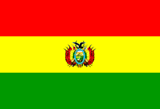Antigua bandera de Bolivia Antigua bandera de Bolivia