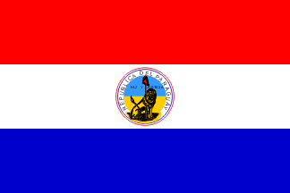 Antigua bandera de Paraguay Antigua bandera de Paraguay