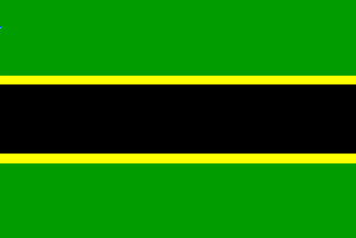 Antigua bandera de Tanzania Antigua bandera de Tanzania