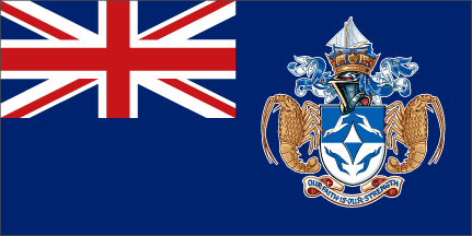 Antigua bandera de Tristan da Cunha Antigua bandera de Tristan da Cunha