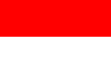 bandera actual de Indonesia