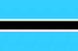 Bandera actual de Botswana