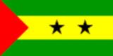Bandera actual de Santo Tomé y Principe