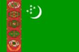 Bandera de Turkmenistan Bandera actual de Turkmenistan