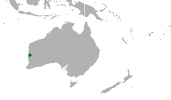 Mapa territorial global de Principado de Hutt River Mapa del territorio actual de Principado de Hutt River